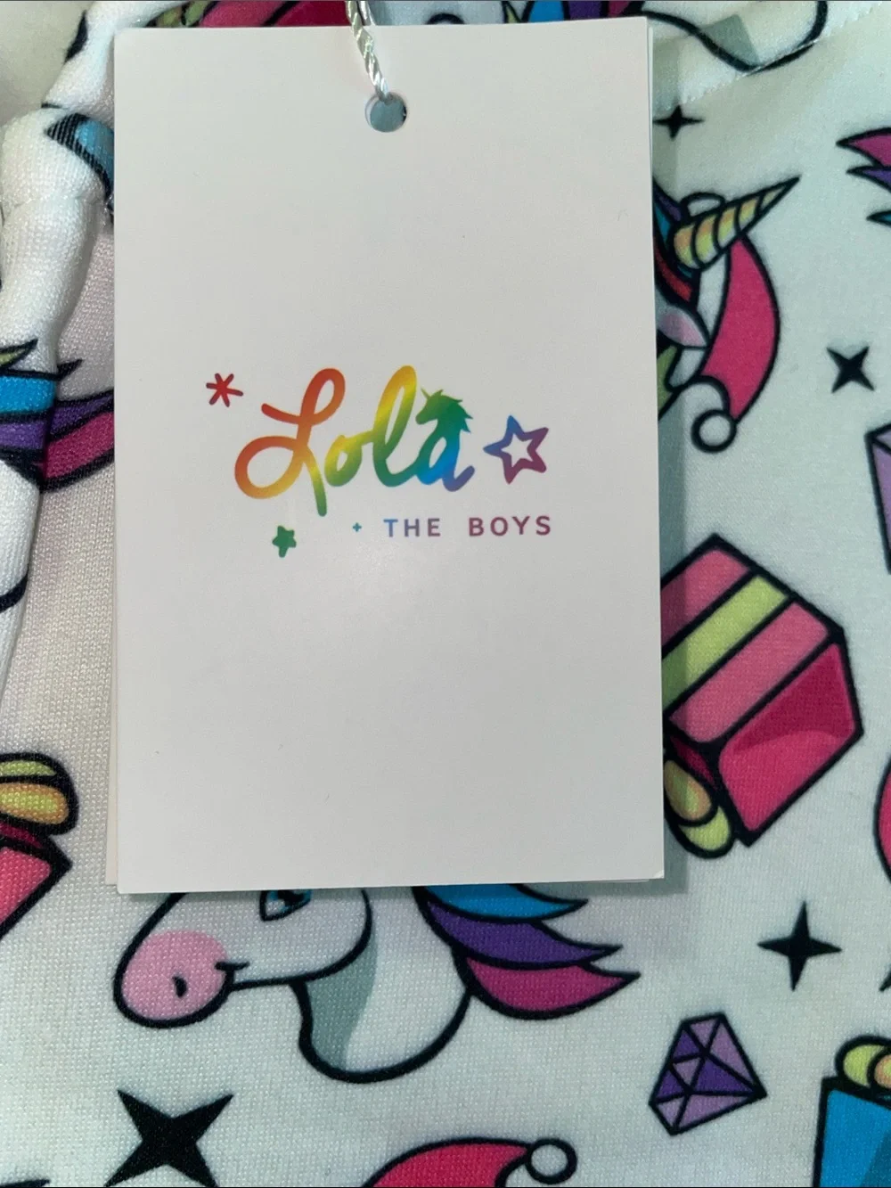 Lola and The Boys Christmas Unicorn Onesie